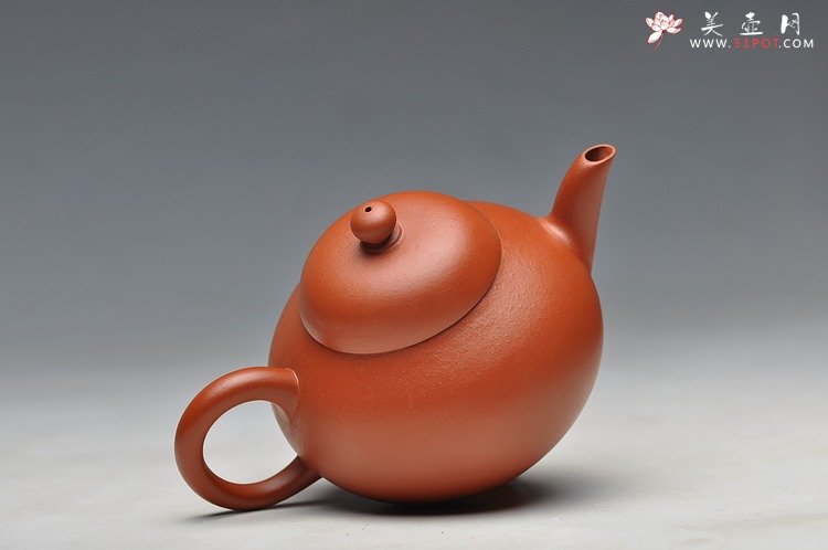 紫砂壶图片：造型别致 流很有老味 全手明韵2 - 美壶网