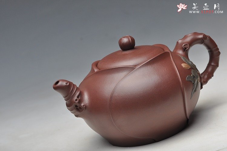 紫砂壶图片：全手精品  待放  - 美壶网
