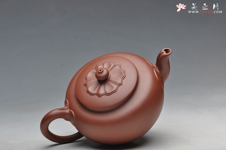 紫砂壶图片：全手一心如意 升级版 见功夫的作品  - 美壶网