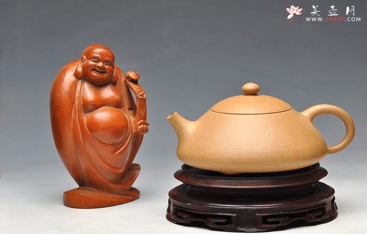 紫砂壶图片： 文人风韵 西施瓢 - 美壶网