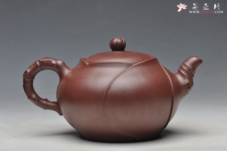 紫砂壶图片：全手精品  待放  - 美壶网