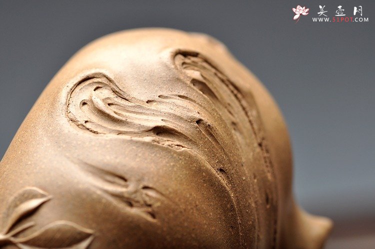 紫砂壶图片：全手文房水洗 香炉 雅趣十足 优质本绿 - 美壶网