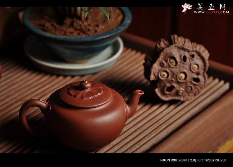 紫砂壶图片：全手一心如意 升级版 见功夫的作品  - 美壶网