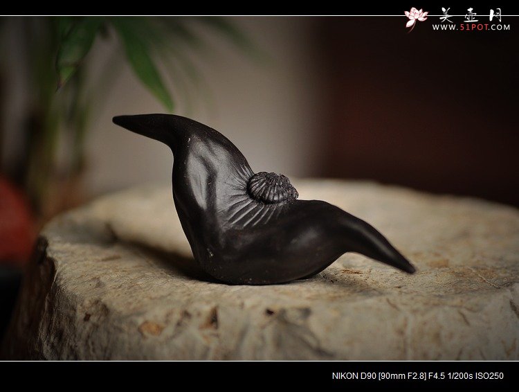 紫砂壶图片：精致版 菱角 逼真细腻 - 美壶网