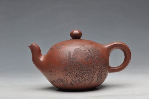 李彦雄紫砂壶 六方一粒珠 原矿清水泥