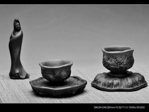 刘景紫砂壶 莲子杯垫 养壶垫 壶托 香插 盖托 摆件茶宠 原矿紫泥