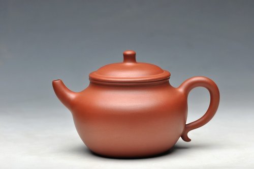 曲峰紫砂壶 曲峰最新作品 心灯 线条流畅 温润清雅 心思明亮如灯 原矿清水泥