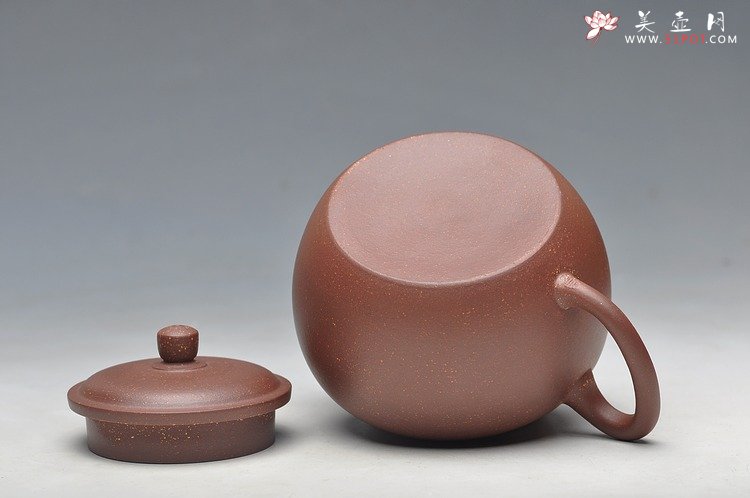 紫砂壶图片：实用佳品  全手恒古 - 美壶网