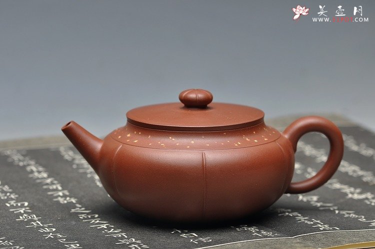 紫砂壶图片：灵气 薄胎实力 秋意 浓浓 - 美壶网