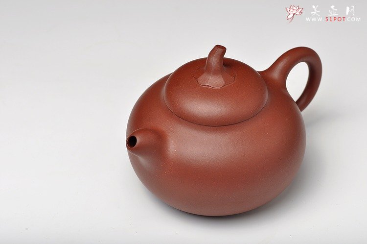 紫砂壶图片：饱满精神  茄段 田园情趣 优质底槽青 - 美壶网