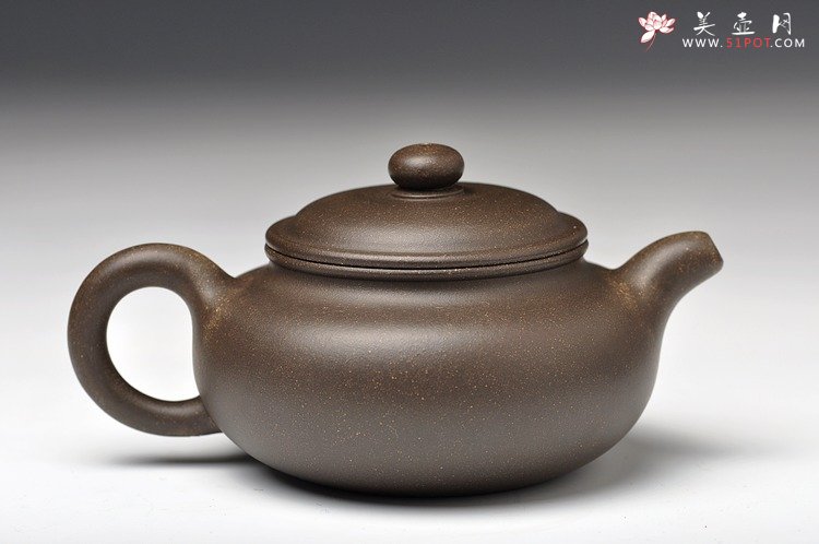 紫砂壶图片：青砂 仿古 协调耐品 实用精品 - 美壶网