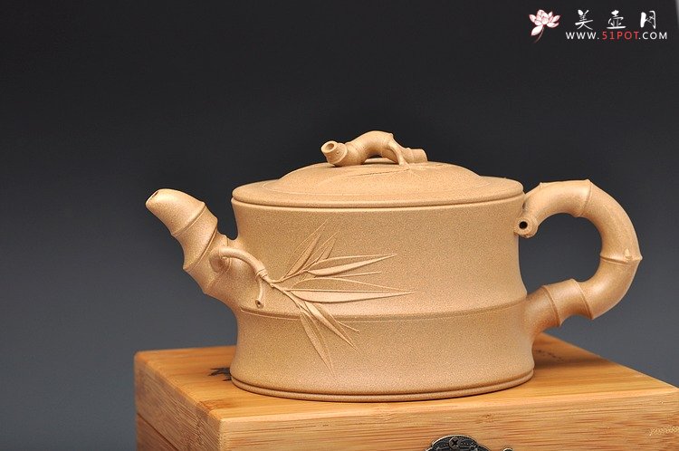 紫砂壶图片：经典代表作 大竹段 - 美壶网