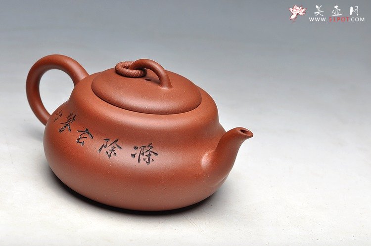 紫砂壶图片：造型简洁明快 线条流畅 极品老清水 葫芦 - 美壶网