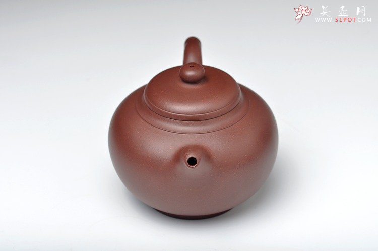 紫砂壶图片：蓄势待发 饱满大气 吴云根原创 全手云福  - 美壶网