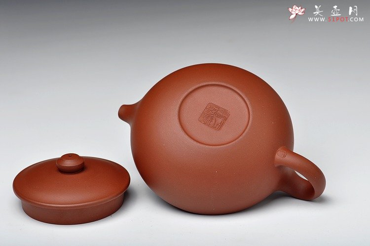 紫砂壶图片：线条优美 做工精细 全手线扁 - 美壶网