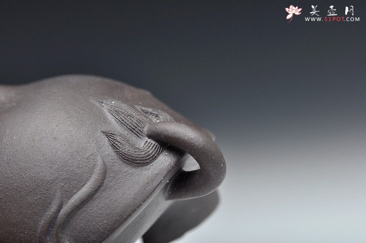 紫砂壶图片：长寿王者 送礼自用好玩茶宠 龟龙 - 美壶网