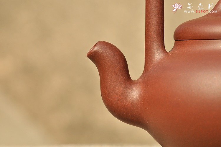 紫砂壶图片：圆圆满满 曼妙身姿 全手圆珠提梁 优质底槽青 - 美壶网