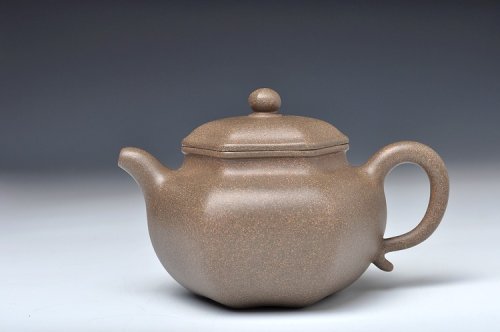 何卫枫紫砂壶 优质青段 全手六角莲子 筋囊佳作 素雅清韵 原矿段泥