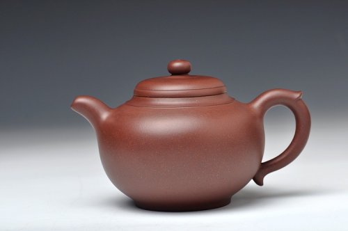 许学军紫砂壶 蓄势待发 饱满大气 吴云根原创 全手云福  原矿紫泥