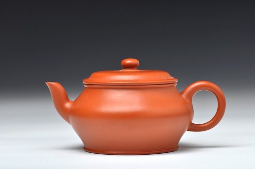 蒋小琴紫砂壶 小煤窑朱泥 全手水扁 传统实用 不接受定制 小煤窑朱泥