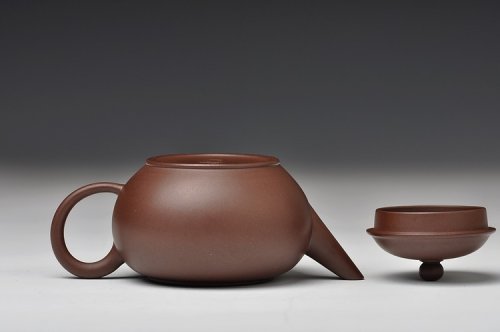 谈剑锋紫砂壶 玩的有木有‘水平’o(∩_∩)o  薄胎 型正 原矿紫泥