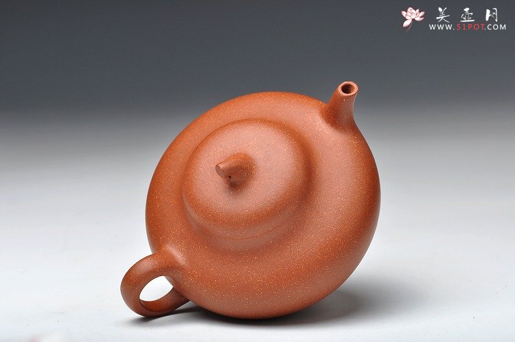 紫砂壶图片：饱满可人 实用 全手玉梨 桂花砂料 - 美壶网