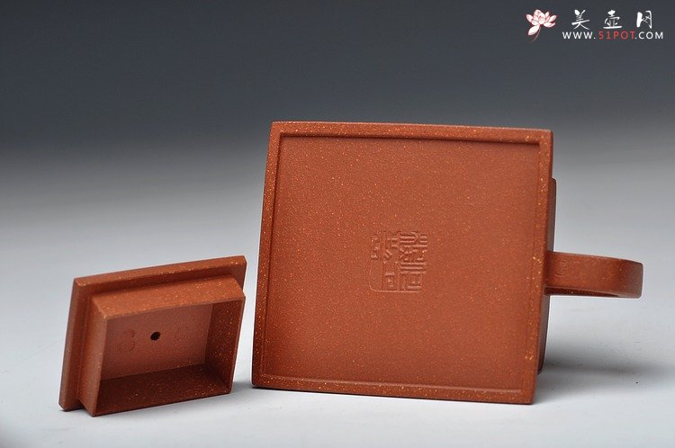 紫砂壶图片：线条张劲 严谨之风  全手 小求正 - 美壶网