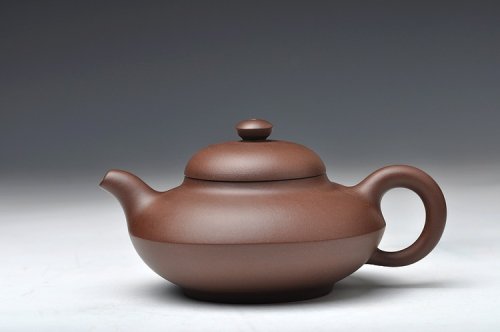 周路健紫砂壶 全手工折肩合欢 有难度的 优质老拼紫 原矿紫泥