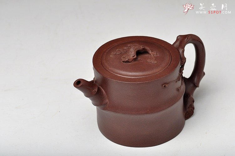 紫砂壶图片：年终力作 送礼佳品 精品梅花  全手三友高升 - 美壶网