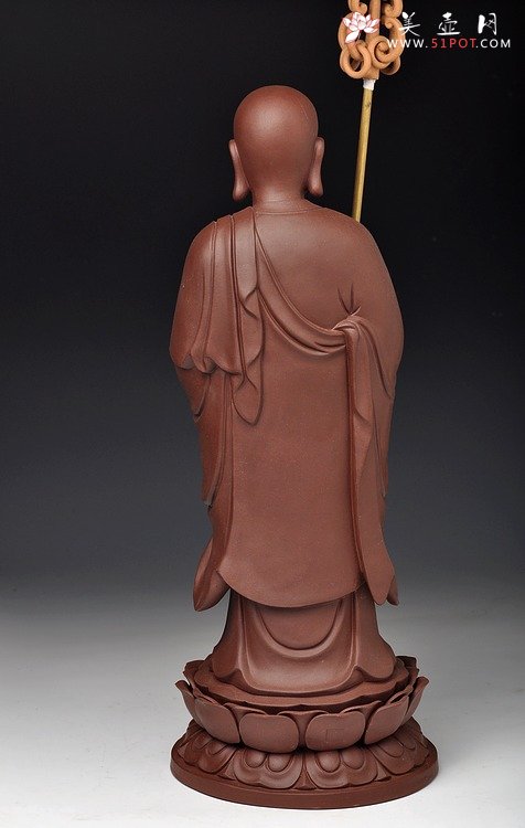 紫砂壶图片：地藏菩萨 精品佳作 端庄 - 美壶网