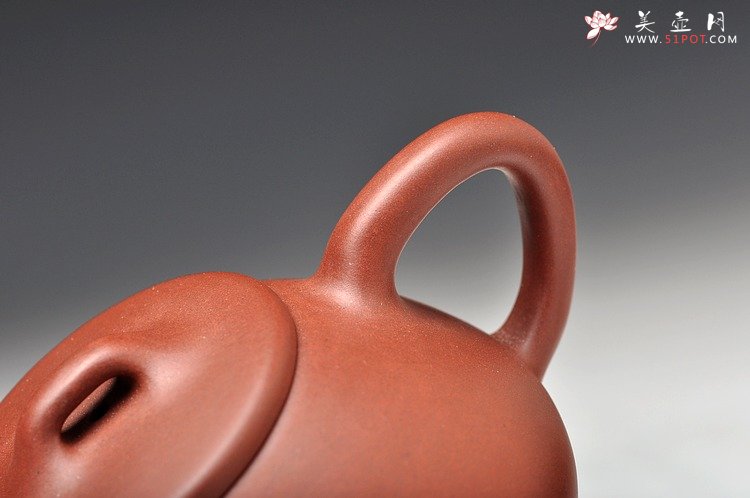 紫砂壶图片：饱满可人 实用佳器  全手东石瓢 - 美壶网