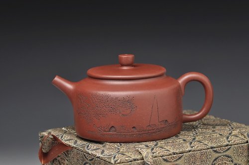 李彦雄紫砂壶 厚重之品 品味意境 全手桑扁 原矿底槽清