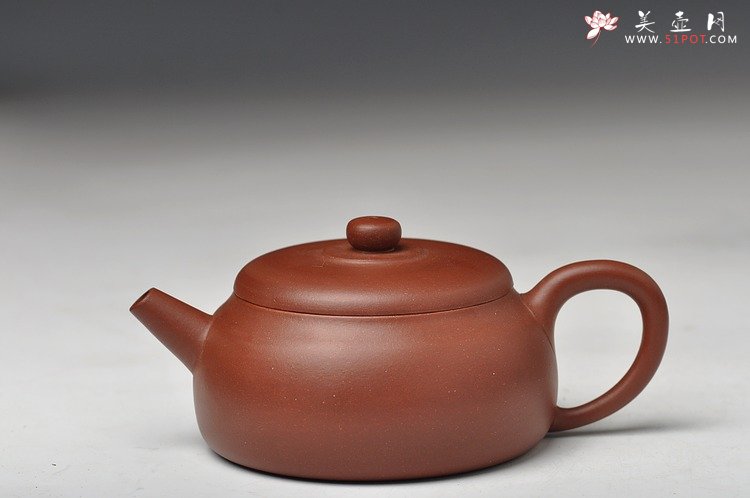 紫砂壶图片：杀茶利器 适合绿茶 全手润泉 - 美壶网