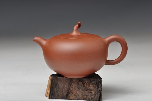 美壶定制紫砂壶 双节特惠之茄瓜 嵌盖处理 实用传统 原矿清水泥