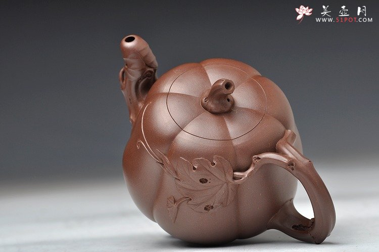 紫砂壶图片：经典代表作 高南瓜 - 美壶网