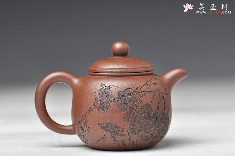 紫砂壶图片：李彦雄老师义拍作品 文气小匏尊 雅安我们在一起 - 美壶网