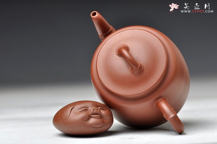 紫砂壶图片：曲峰经典原创作品 玲珑线条 涌动的心情 情义结 耐品 - 美壶网