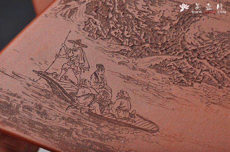 紫砂壶图片：许浒最新力作 其势巍巍 不动如山 全手大升方 收藏品 - 美壶网