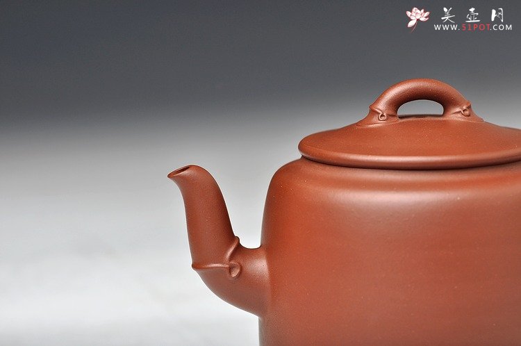 紫砂壶图片：曲峰经典原创作品 玲珑线条 涌动的心情 情义结 耐品 - 美壶网