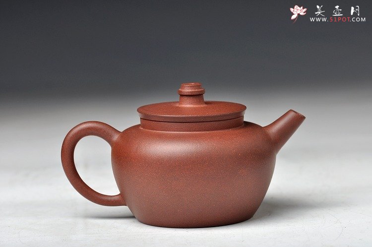 紫砂壶图片：天天特惠 老味 美壶定制小品 平盖井栏 - 美壶网