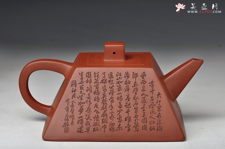 紫砂壶图片：许浒最新力作 其势巍巍 不动如山 全手大升方 收藏品 - 美壶网