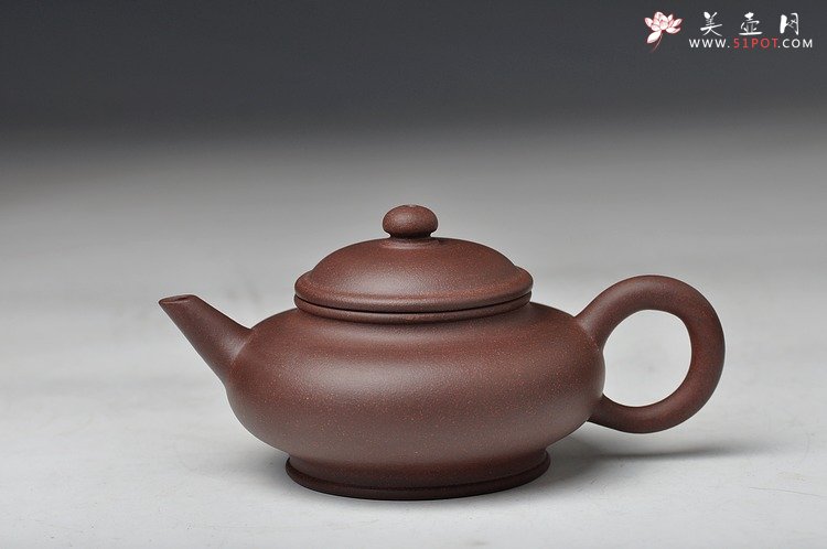 紫砂壶图片：天天特惠 老味 美壶定制小品 剑流水平 - 美壶网