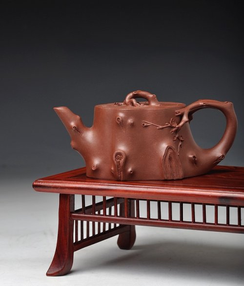 单志萍紫砂壶 苍劲之意 古拙之风 杀茶利器 全手小梅桩 原矿底槽清