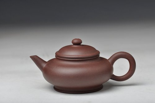 美壶定制紫砂壶 天天特惠 老味 美壶定制小品 剑流水平 原矿紫泥