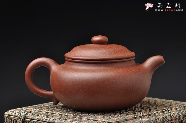 紫砂壶图片： 敦厚饱满 顾派仿古 形体耐品 传统实用 - 美壶网