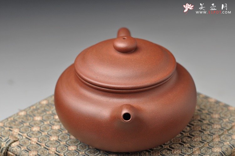 紫砂壶图片： 敦厚饱满 顾派仿古 形体耐品 传统实用 - 美壶网
