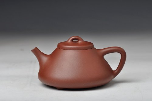 周路健紫砂壶 骨肉均挺 挺拔俊雅 全手工子冶石瓢 优质底槽青 原矿底槽清