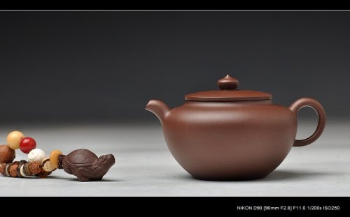 于洪霞紫砂壶 灵气可爱 工料一流  全手古泉 原矿紫泥