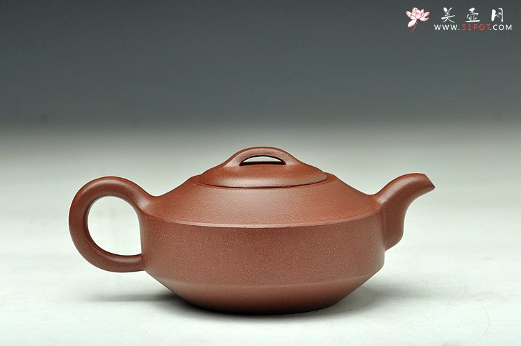 紫砂壶图片：传统之作 协调秀美 全手汉君 - 美壶网