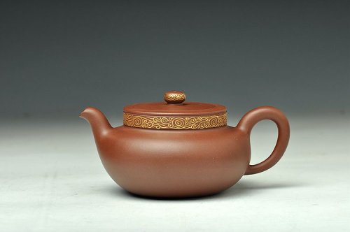 曲峰紫砂壶 曲峰原创作品 典雅大气 全手雍和 宫廷风格 原矿紫泥